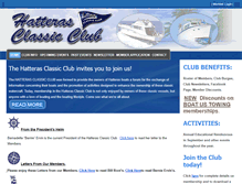 Tablet Screenshot of hatterasclassicclub.com